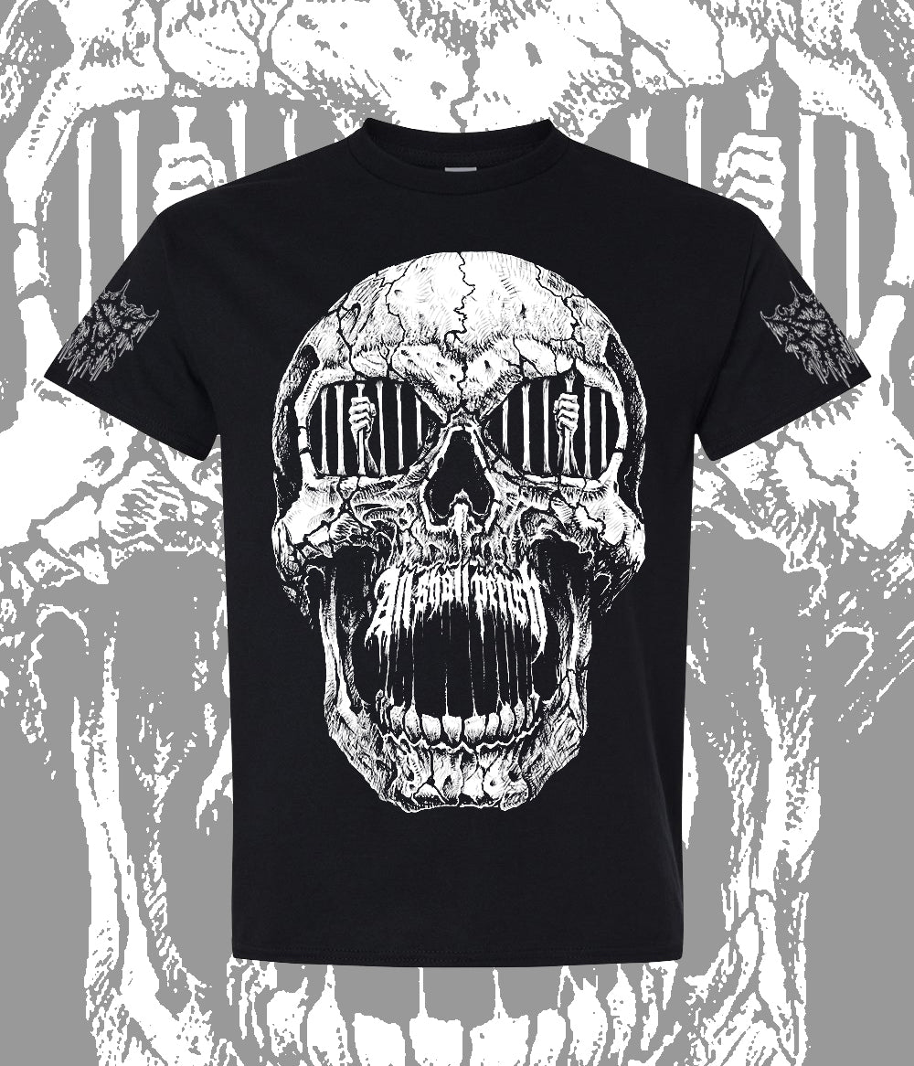 All Shall Perish - Skull Fang Black Tee