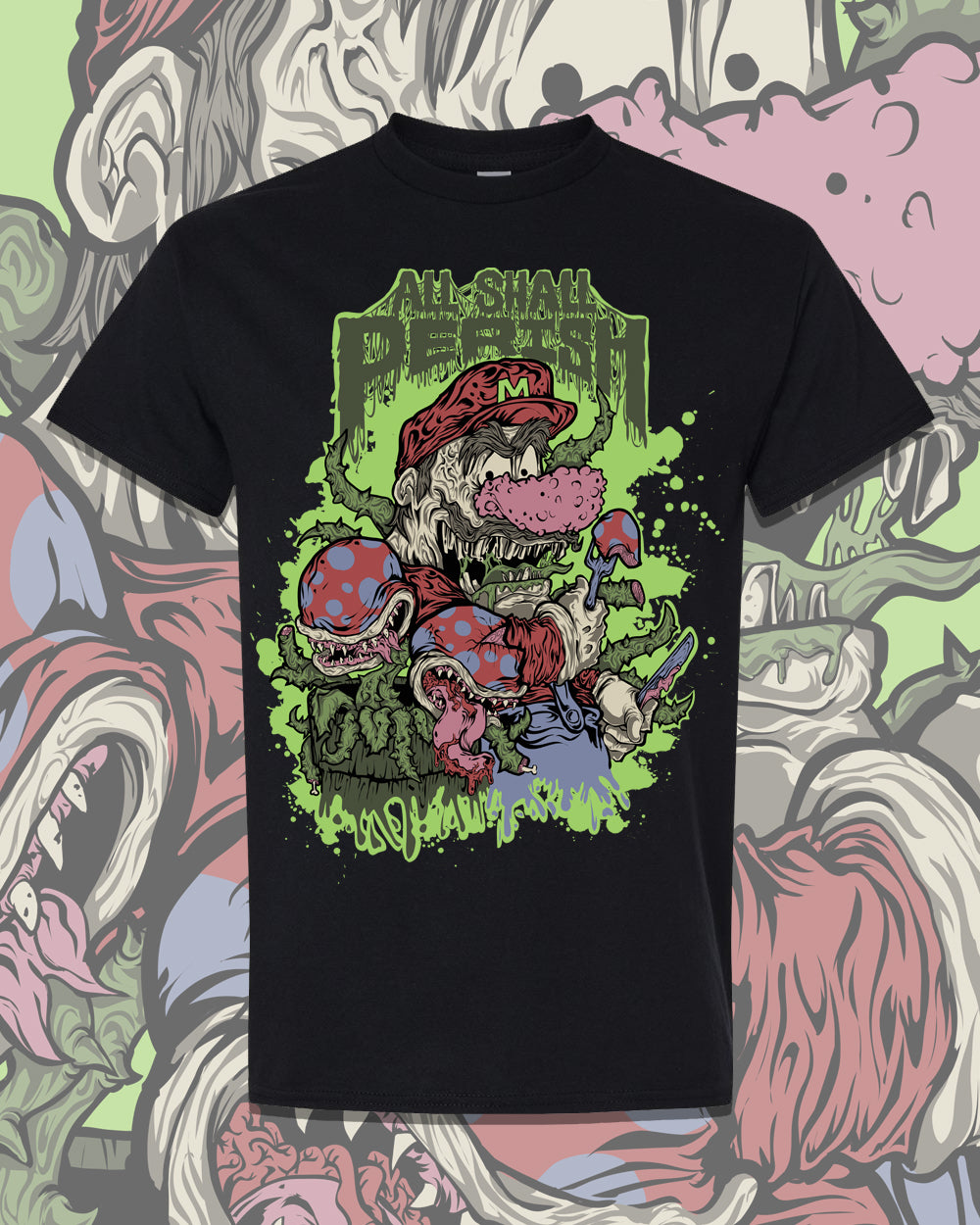 All Shall Perish - Brutal Mario Tee