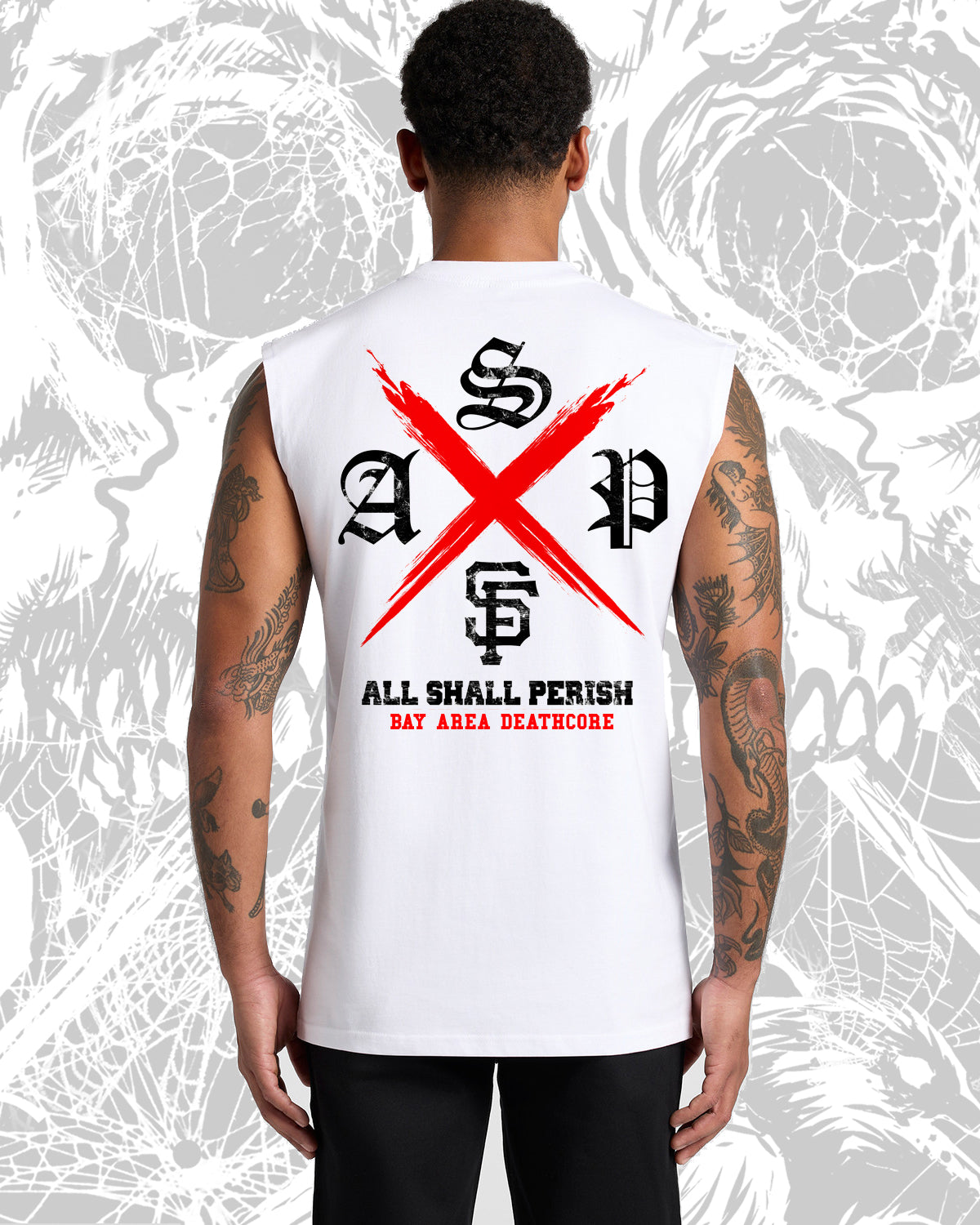 All Shall Perish - Skull Coffin Tank