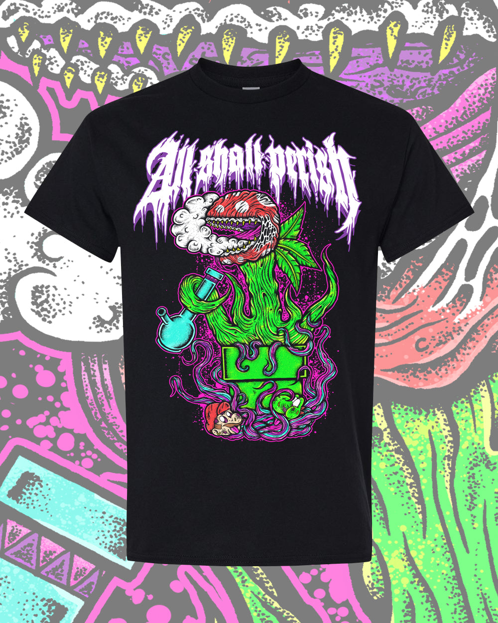 All Shall Perish - Piranha Bong Tee