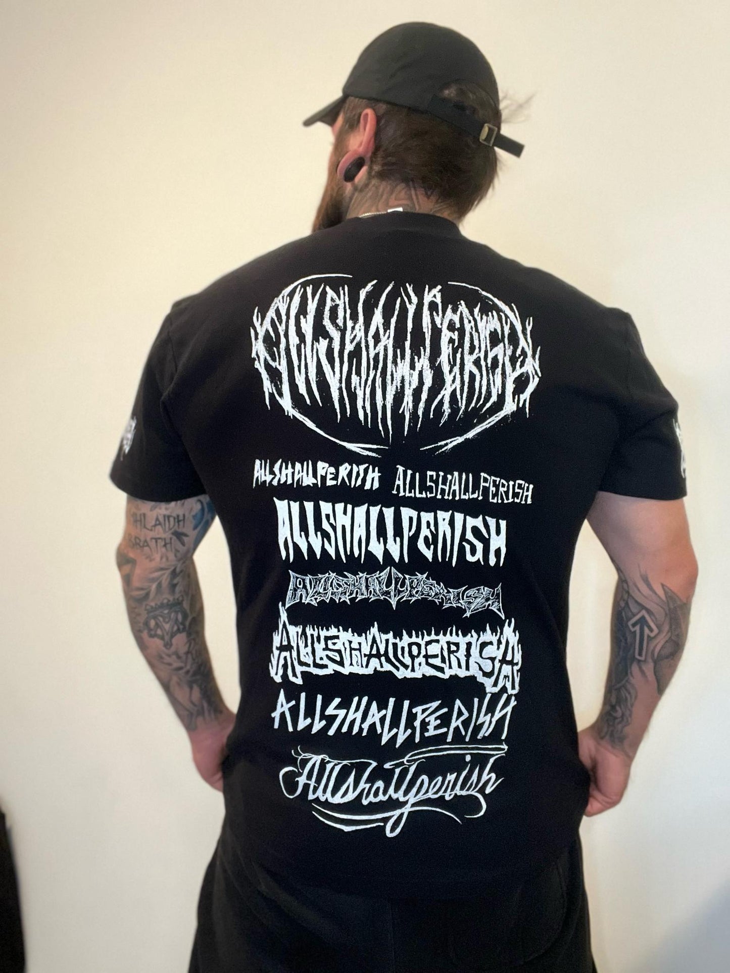 All Shall Perish - DIY metal parody shirt