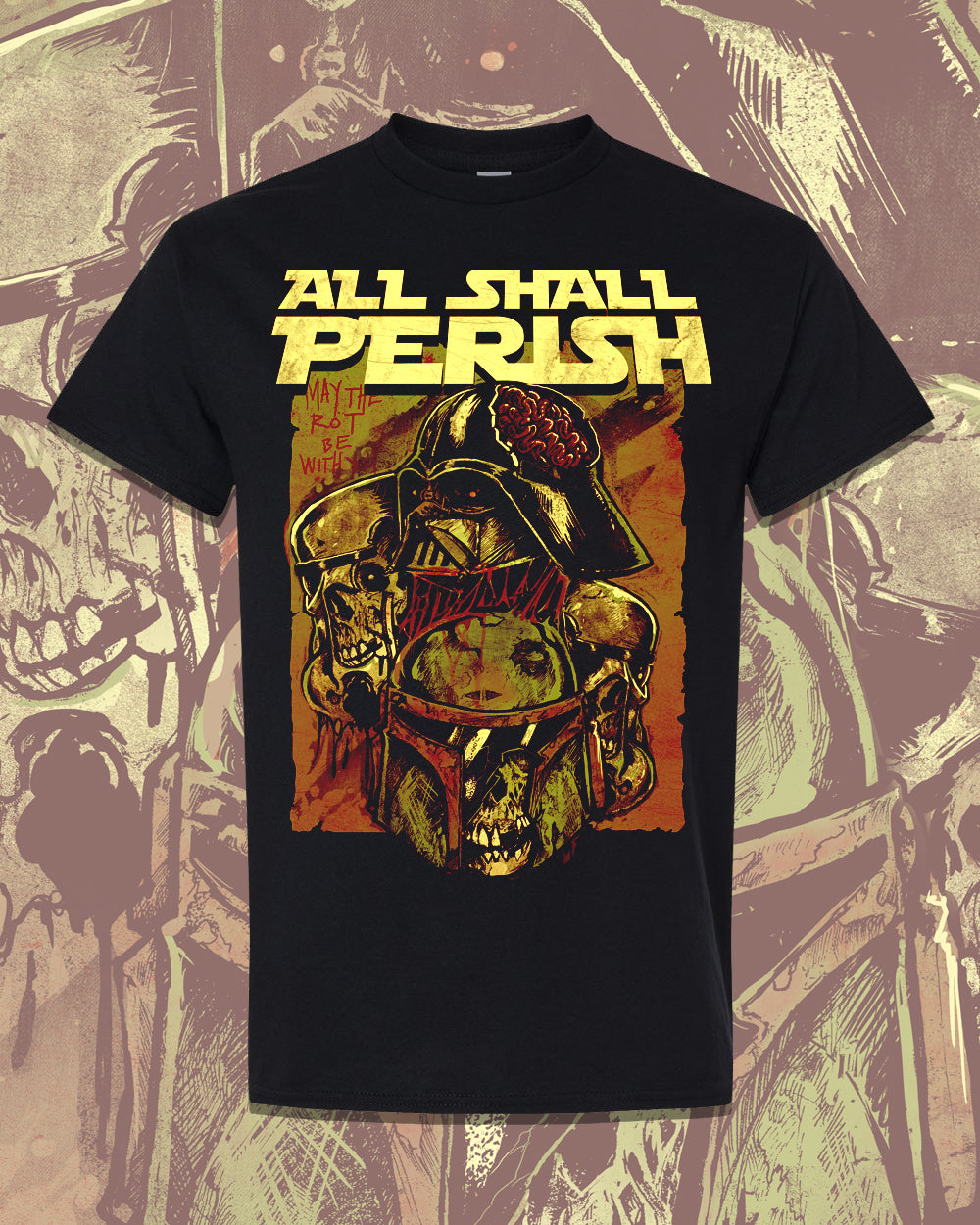 All Shall Perish - May The Rot Be With You Tee