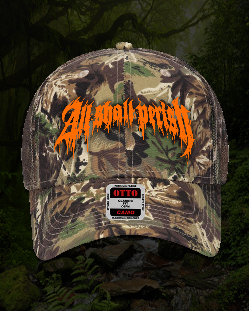 All Shall Perish - Camouflage Mesh Trucker Hat