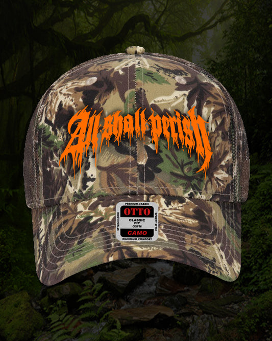 All Shall Perish - Camouflage Mesh Trucker Hat
