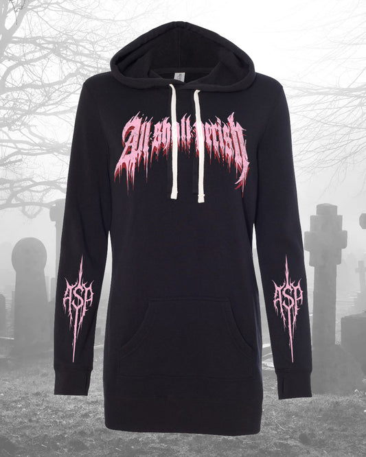 All Shall Perish -  Hooded Sweatshirt Dress